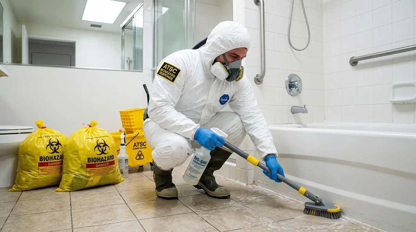 Decontamination equipment deployed for Blood Cleanup in Monee